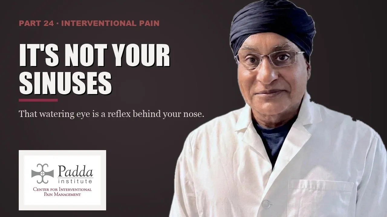 Sphenopalatine Ganglion Block for cluster headache and migraine — video thumbnail