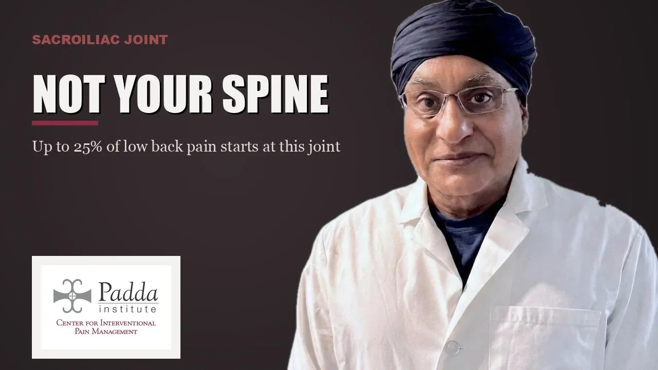 The sacroiliac joint: 🎯 The Low Back Pain That Is Not Coming From Your Spine — video thumbnail