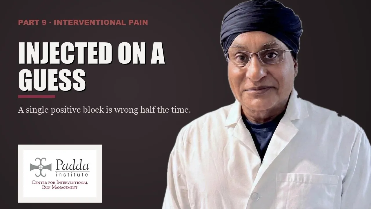 Facet Joint Injection and Medial Branch Block: Back Pain Worse When You Arch or Twist? — video thumbnail