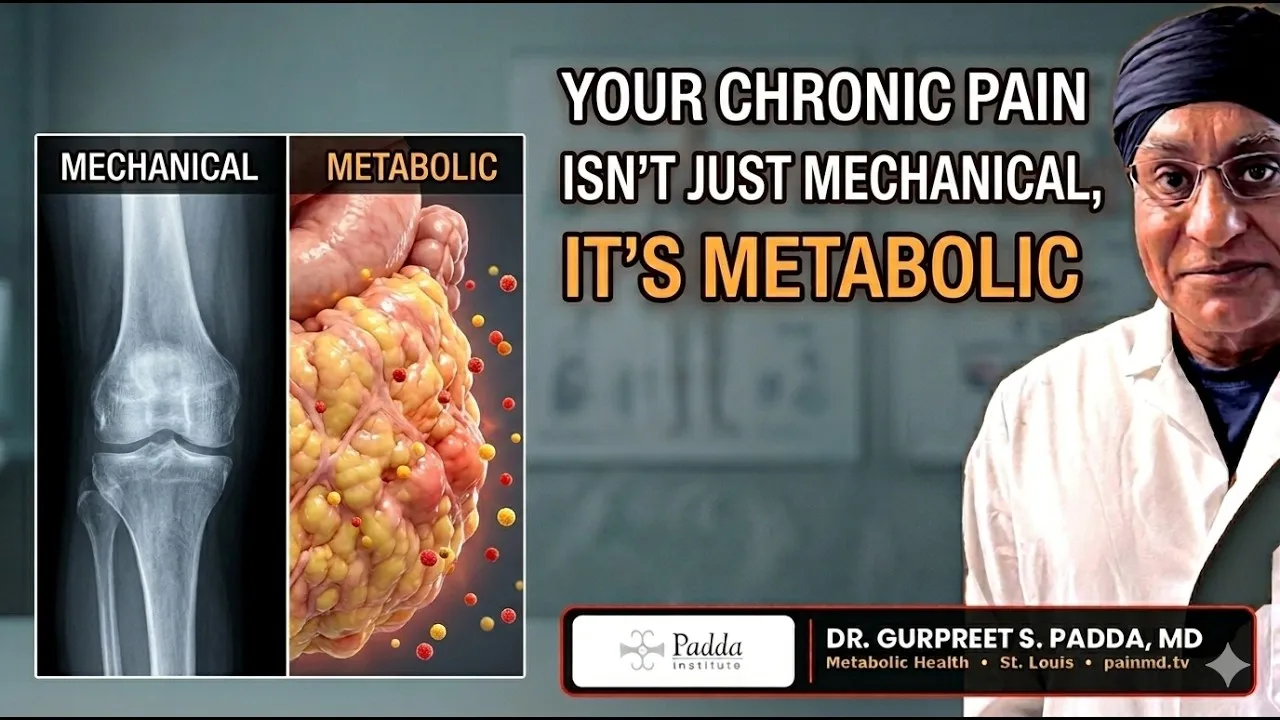 Your Chronic Pain Isn't Mechanical. It's Metabolic. — video thumbnail